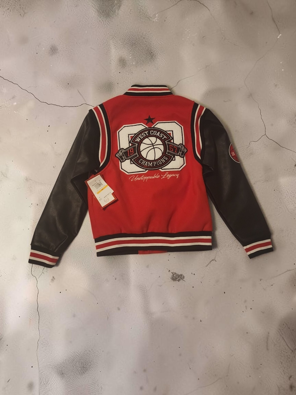 Ring of Fire Stallion Varsity Jacket — Kids NWT SMALL
